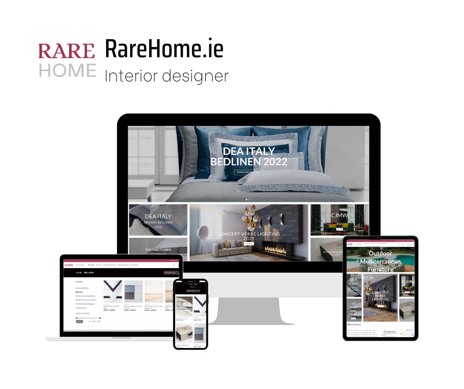 Rare Home home page