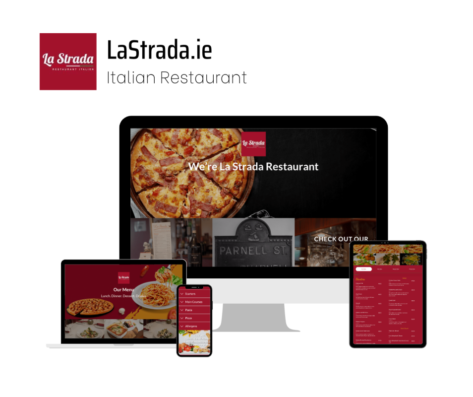 La Strada home page